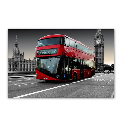 London leinwand wandbild - london,