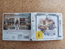 OHNE SPIEL Hülle+Cover Professor Layton Phoenix Wright Ace Attorney Nintendo 3DS