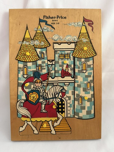 Vintage fisher price castle - vintage,