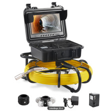 Mieten 1 Woche VEVOR Rohrkamera Kanalkamera 50m. Versand GRATIS!