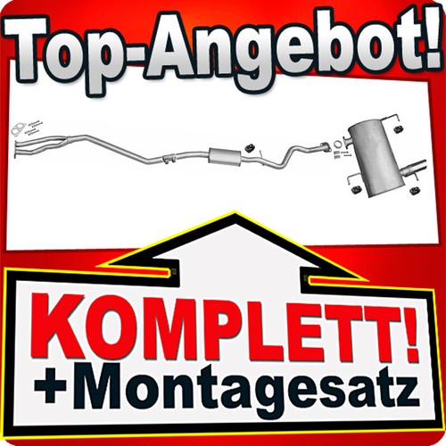 Auspuff für bmw e90 - auspuff,
