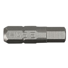 5,5mm Innensechskant Sechskant Bit 1/4" für Zaunschrauben, Zaunbit Sondergröße!