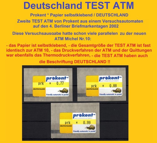 Bund atm test selbstklebend - test,
