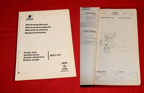 Iveco vorderachse 5875 - iveco,