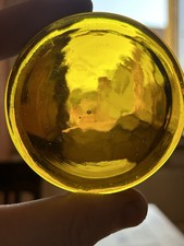 4 Glasuntersetzer Klavier Antik Glas Untersetzer Dicke Scheiben Butzenscheiben ?