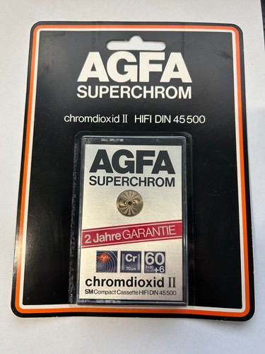 Agfa superchrom chromdioxid - superchrom, ii