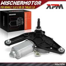 Wischermotor Heckwischermotor Hinten 12V für Renault Clio 2 BB CB Thalia 1 LB