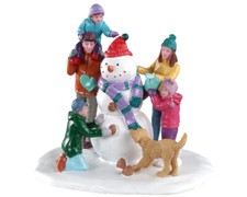 LEMAX 03511 - Snowman Teamwork - Weihnachtsdorf Winterdorf - NEU