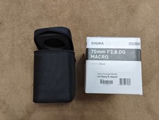 SIGMA 70mm F2.8 DG MACRO für Sony E-mount