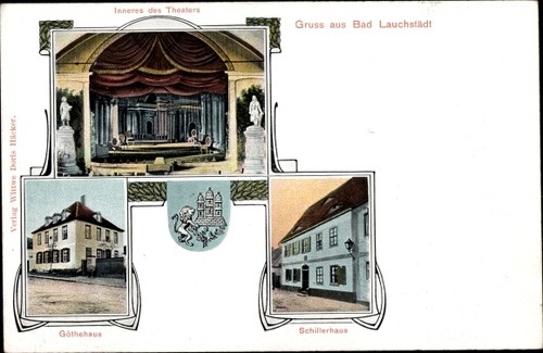 Bad lauchstädt saalekreis - ak,