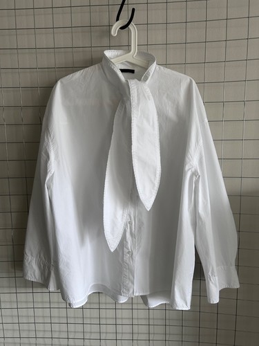 Zara oversize popelinhemd mit - oversize,