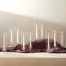 Glaszylinder für Kerzen