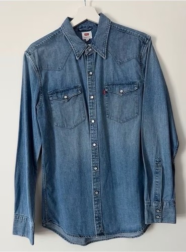 Levis jeanshemd herren blau - levis,