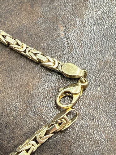Königskette armband 585 gold - 585,