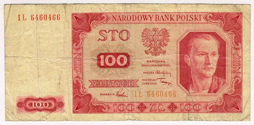 1948 polen 100 - polen,