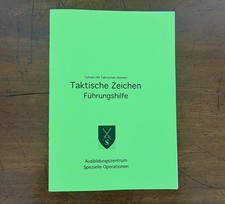 Division Spezielle Operationen: Taktische Zeichen Lehrgangsheft  Bundeswehr