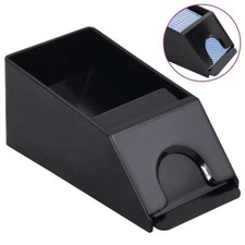 Kartenschlitten 2 Decks Kartengeber Blackjack Dealer Kartenschuh Schwarz vidaXL