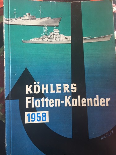 Köhlers flottenkalender 1958 - köhlers,