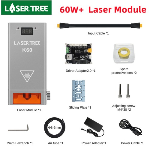 K60 laser modul kopf - modul, 60w