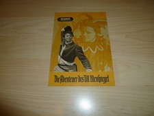 Progress Filmillustrierte 6 / 57 - Die Abenteuer des Till Eulenspiegel Programm