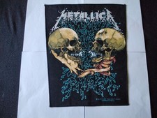 METALLICA BACKPATCH ORIGINAL 1991 Vintage Rückenaufnäher 36x30x25cm Thrash Metal