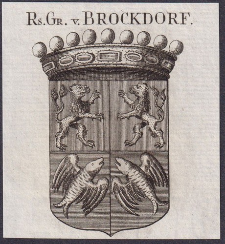 Brockdorf wappen coat - of, arms
