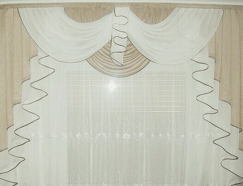 Deko querbehang voile - deko-querbehang, ~