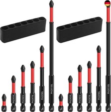 12 Stück Lange Bits Sechskant