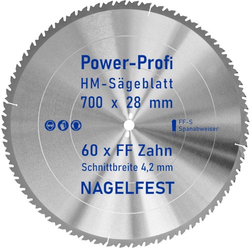 Kreis sägeblatt 700 28 - hm-kreis-sägeblatt, x