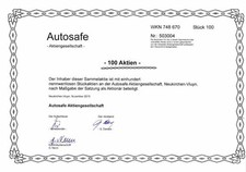 Autosafe Parkhaus 2010 Greiling Neukirchen Vluyn Krefeld 100 Aktien Paternoster