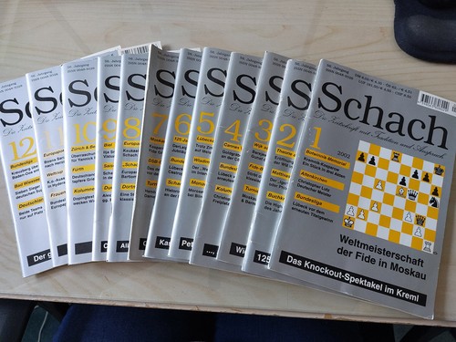 Schach zeitung konvolut - schach,