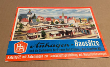 Auhagen / Klötzner / Scheffler  Katalog 1972  selten / guter Zustand