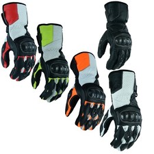 Motorcycle Gloves Race Leather