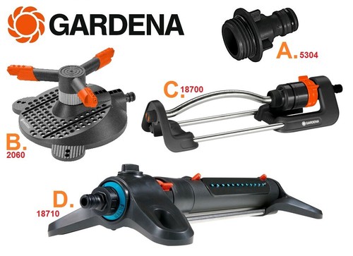 Auswahl gardena regner - regner, /