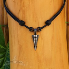 Lederhalskette Surferkette Herrenhalskette Damenkette Surferschmuck Halskette