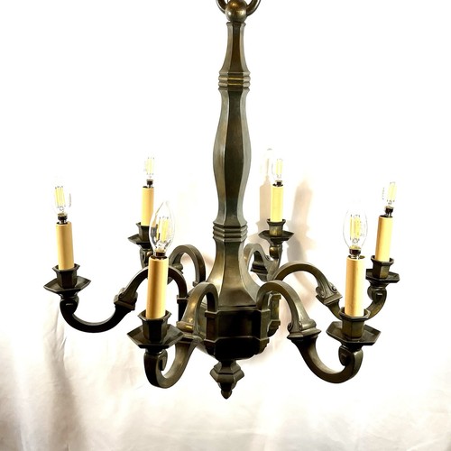 Jugendstil bronzeleuchter - jugendstil,