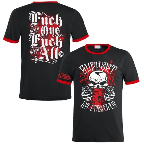 Shirt support familia fck - t-shirt,