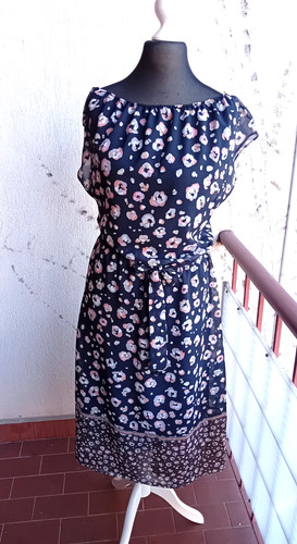 Carmen kleid chiffon rock - chiffon,