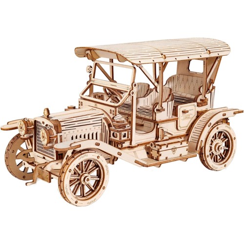 Puzzle holz oldtimer - 3d,