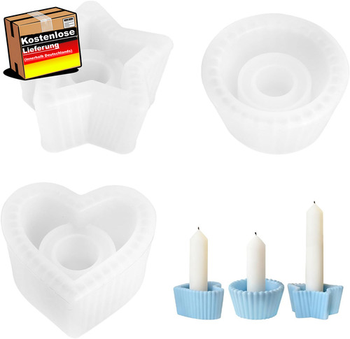 Silikonform 3er set für - 3er,