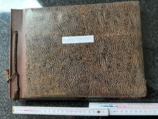 altes Foto Album Zivil mit Fehlstellen,  ab 1947 281025/70