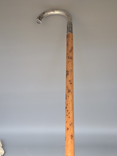 Antique malacca walking - malacca, stick