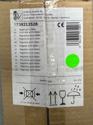 Buderus regler pco - pco, om+