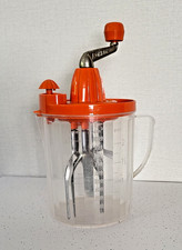 Original Rührfix HEIMAG Orange Mit Riffel-Rührbehälter + Zitronenpresse Selten 