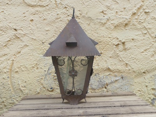 Metall laterne aus - laterne,