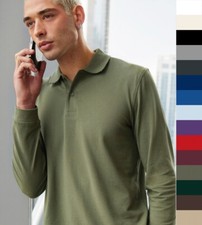 B&C My Polo 180 LSL Herren Langarm T-Shirt PU425 NEW