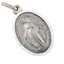 Madonna Anhänger Silber 925 Heilige Maria Mutter Gottes Heiligenanhänger b538