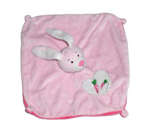 1 x Kik Okay Hase Häschen Hasi Rasselkopf Schmusetuch Schnuffeltuch Kuscheltuch