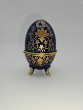 Porzellan Ei Schmuckdose