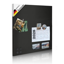 Metall Magnettafel schwarz